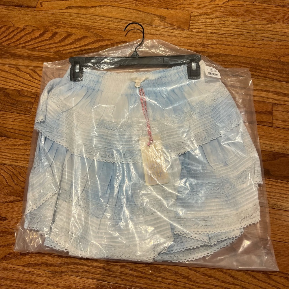 NWT LoveShackFancy skirt